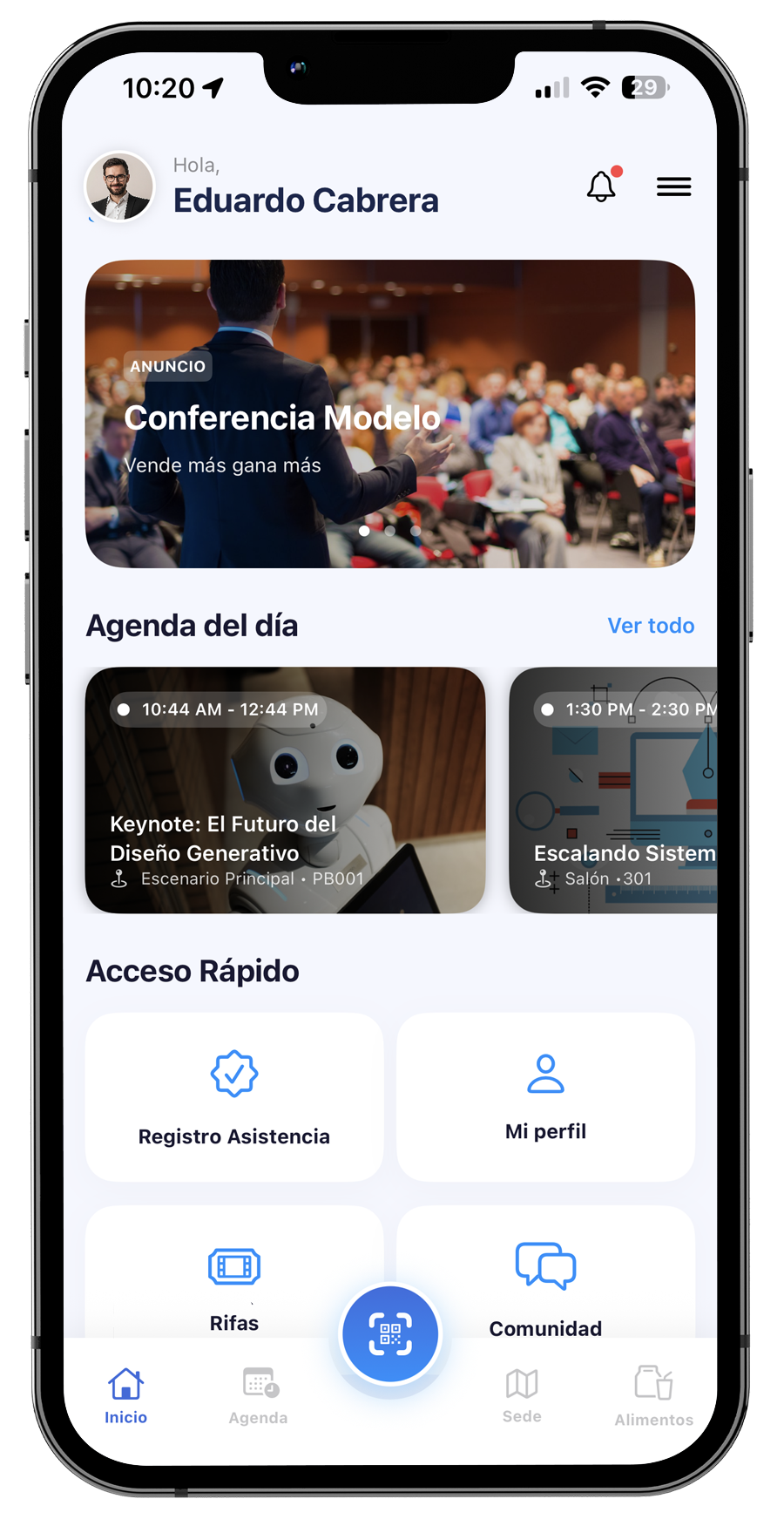 Nixe App Interface